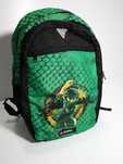 Ghiozdan Rucsac scoala- LEGO Ninjago Extended 30l, verde