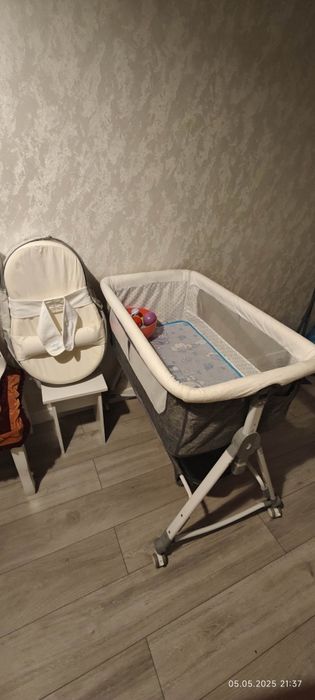 Манеж- кроватка детская + кокон + подушка ортпедическая