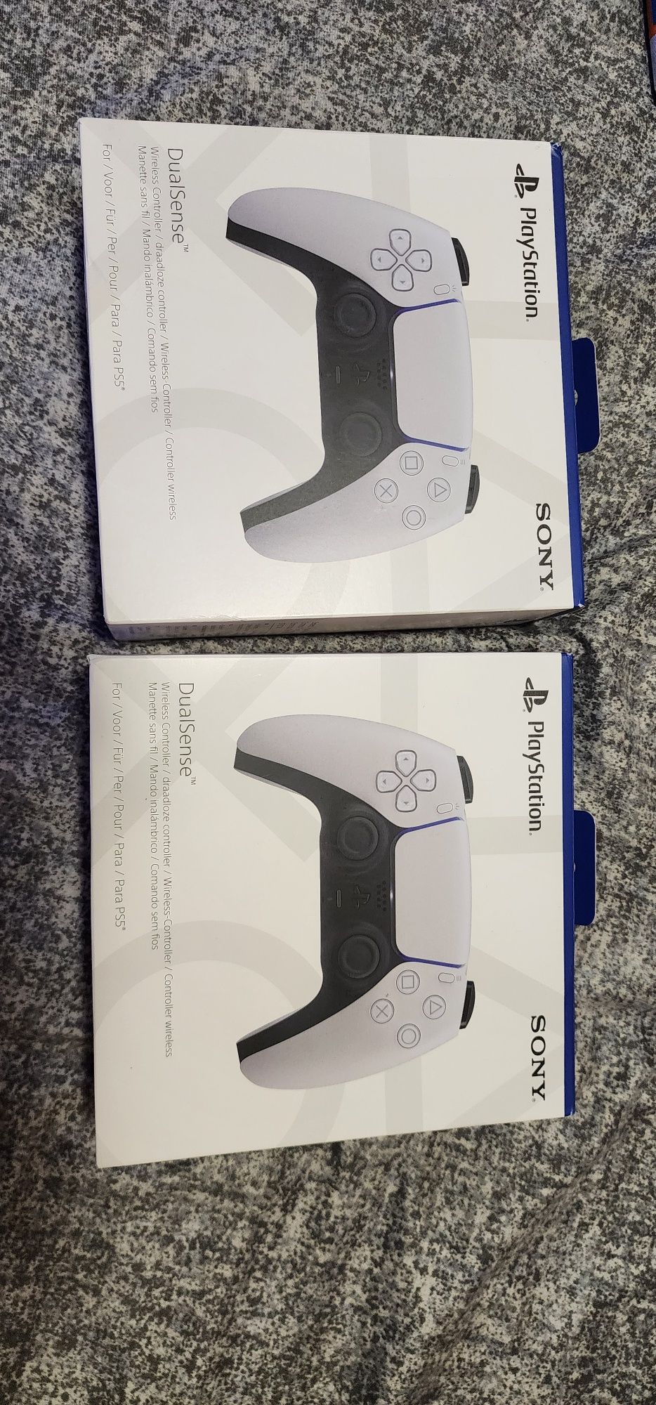 Controller Wireless PlayStation 5 PS5 DualSense White joystick