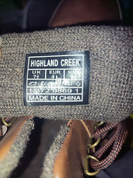 Ghete din piele pentru bărbați Higland Creek