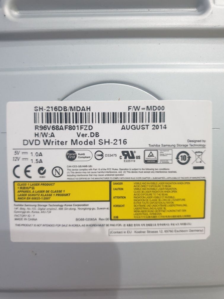 Samsung DVD writer-SH-216