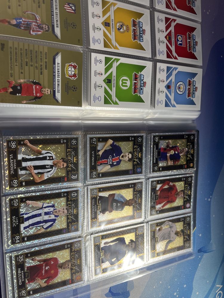 Vand colectie personala Match Attax
