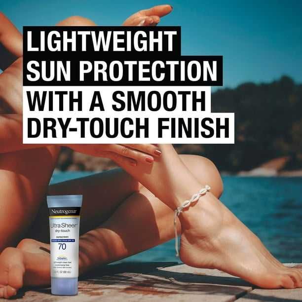 Neutrogena Ultra Sheer Dry-Touch, SPF 70, 3 унции, (Американский)