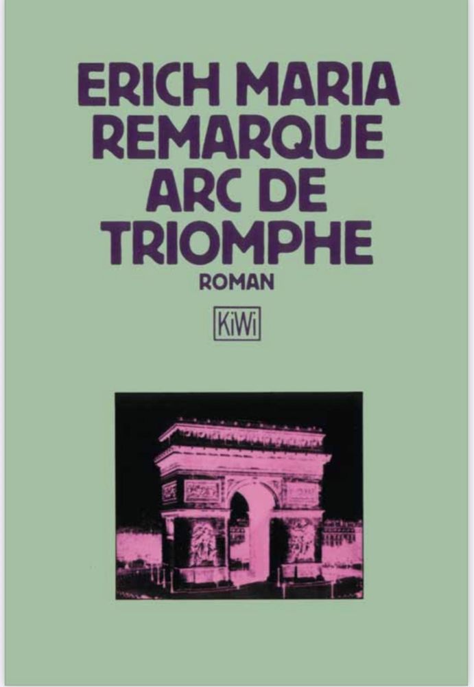 «Триумфальная арка» Э. Ремарк на немецком языке