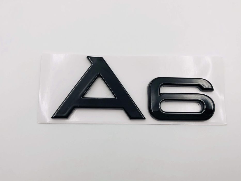 Emblema Audi A6 spate negru