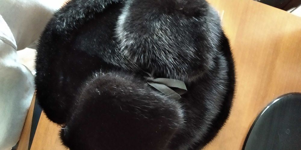 норковая шапка мужская