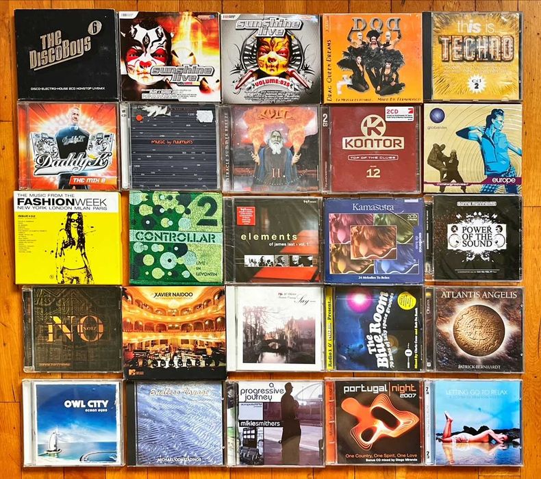 Lot CD orig electro: Terrordrome, Bobby & Steve, S. Vath, Tosca, Pacha
