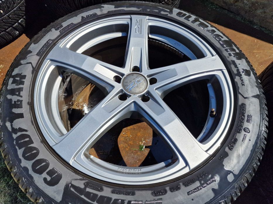Set jante Audi Q7 Q8 OZ 285 45 20 ET26 Good Year Cayenne Touareg roti