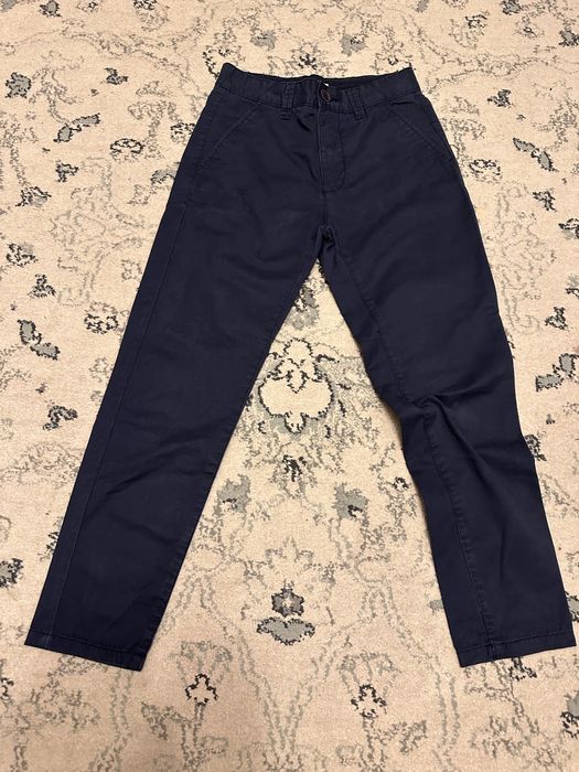 Pantaloni chino baieti bleumarin 140 cm