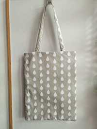 Торба за пазар памук 42х31см handmade