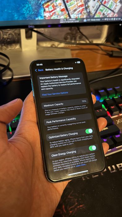 iPhone XS 256 GB ideal