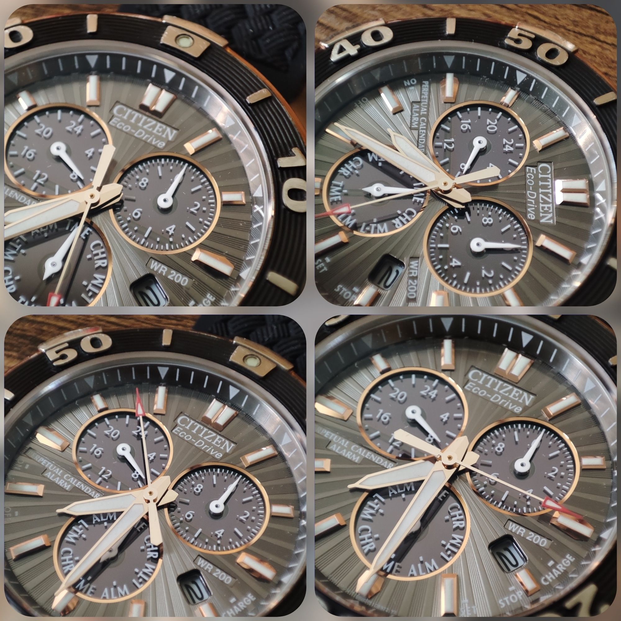 Citizen Signature Courageous, Calendar perpetuu, eco drive, wr200m