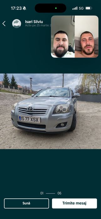 Toyota Avensis stare buna km originali am istoria pe cal vertical