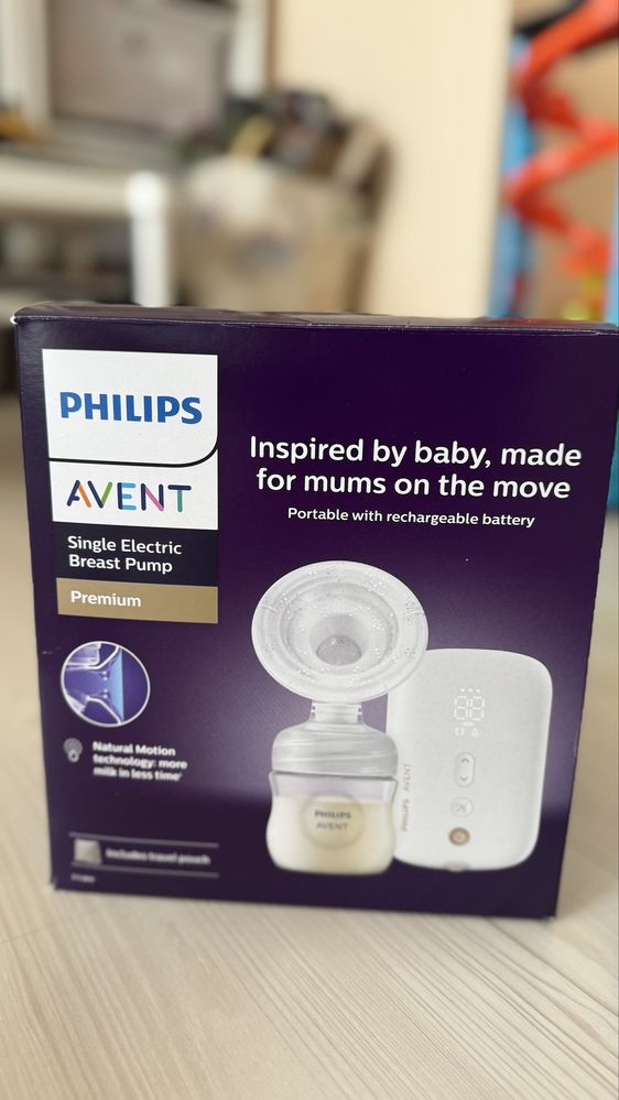 Единична помпа Philips Avent •PREMIUM