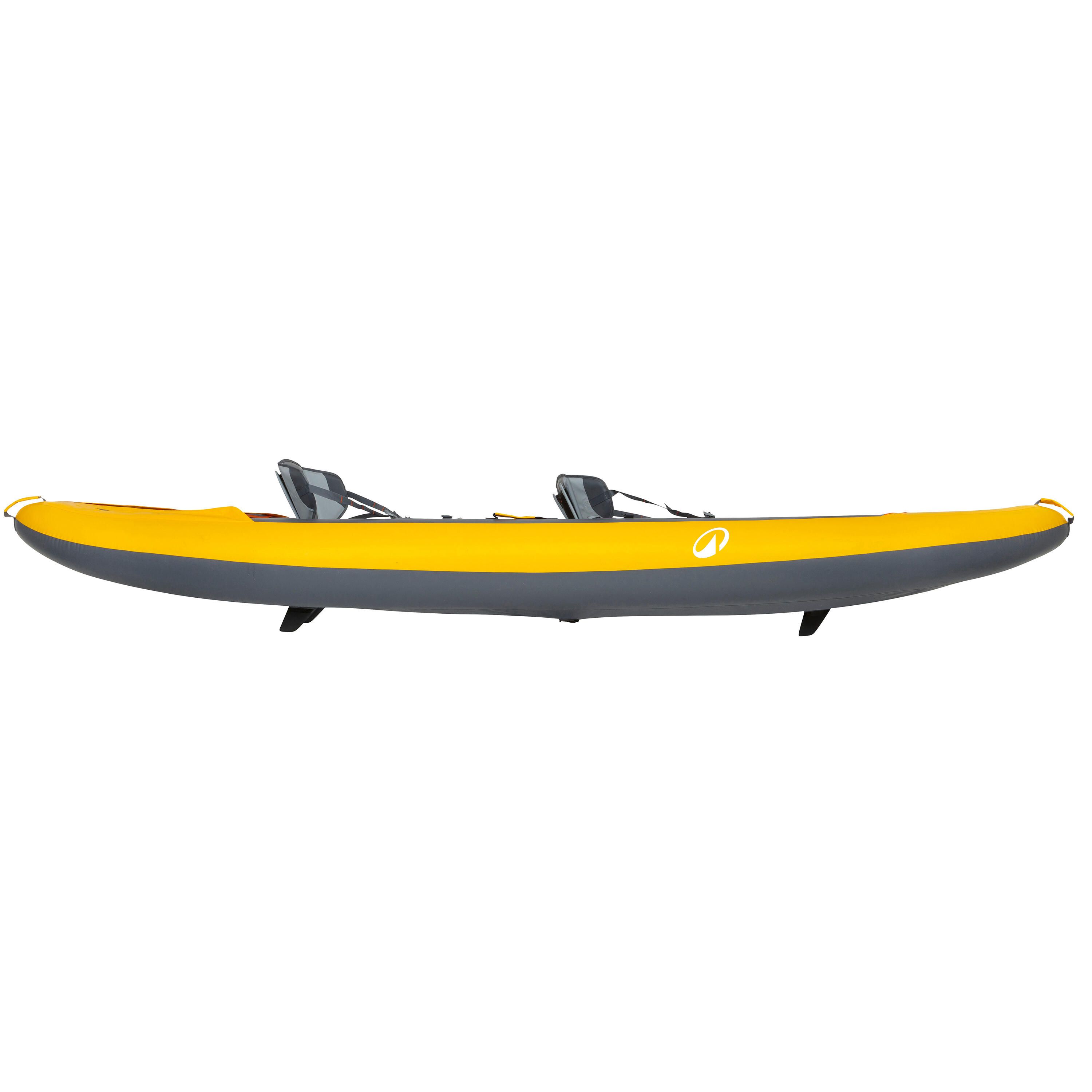 Caiac-canoe gonflabil 2 locuri - produs resigilat (nou) Decathlon