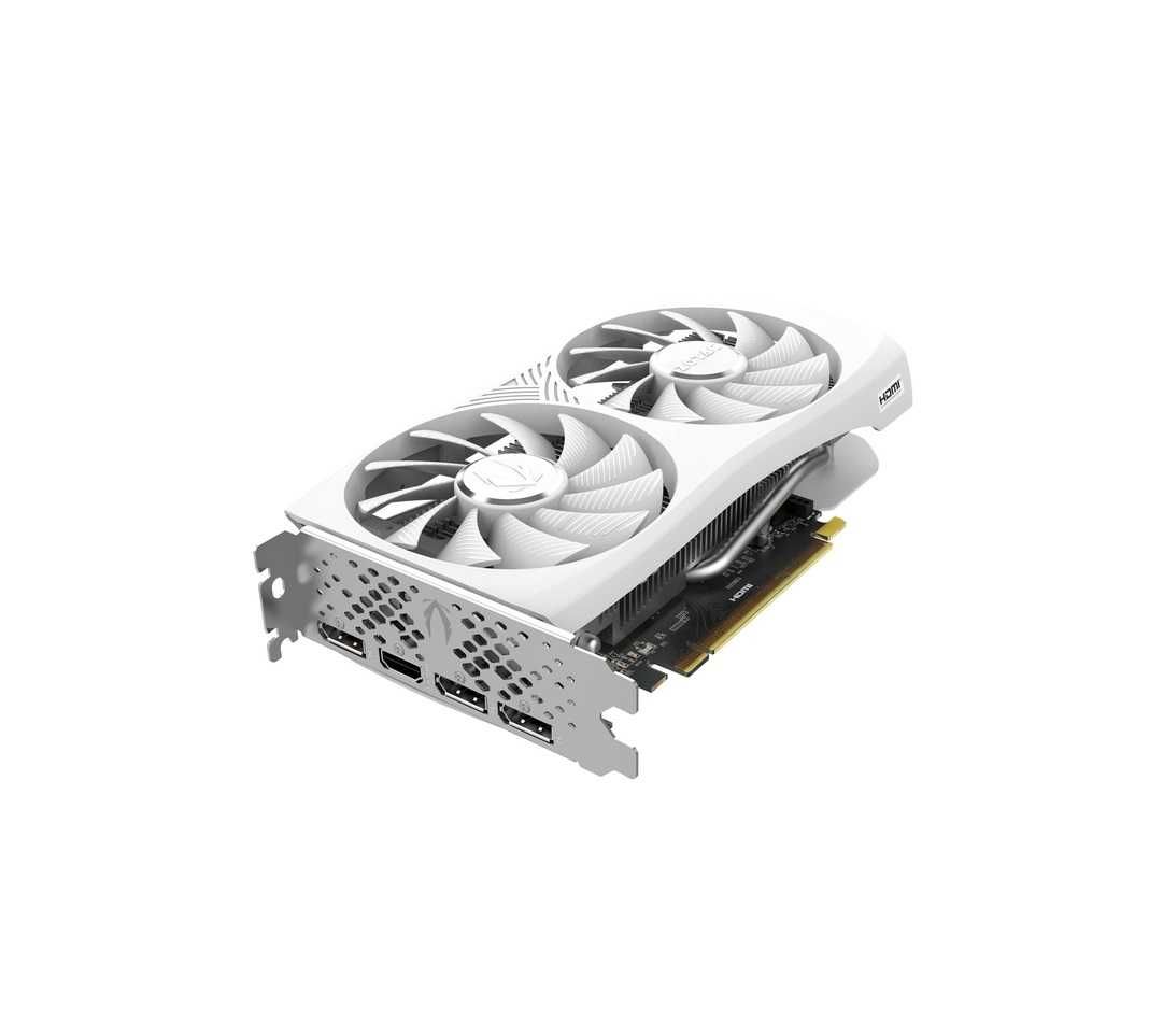 ; Видеокарта ZOTAC Twin Edge RTX4060 8GB GDDR6 White Edition