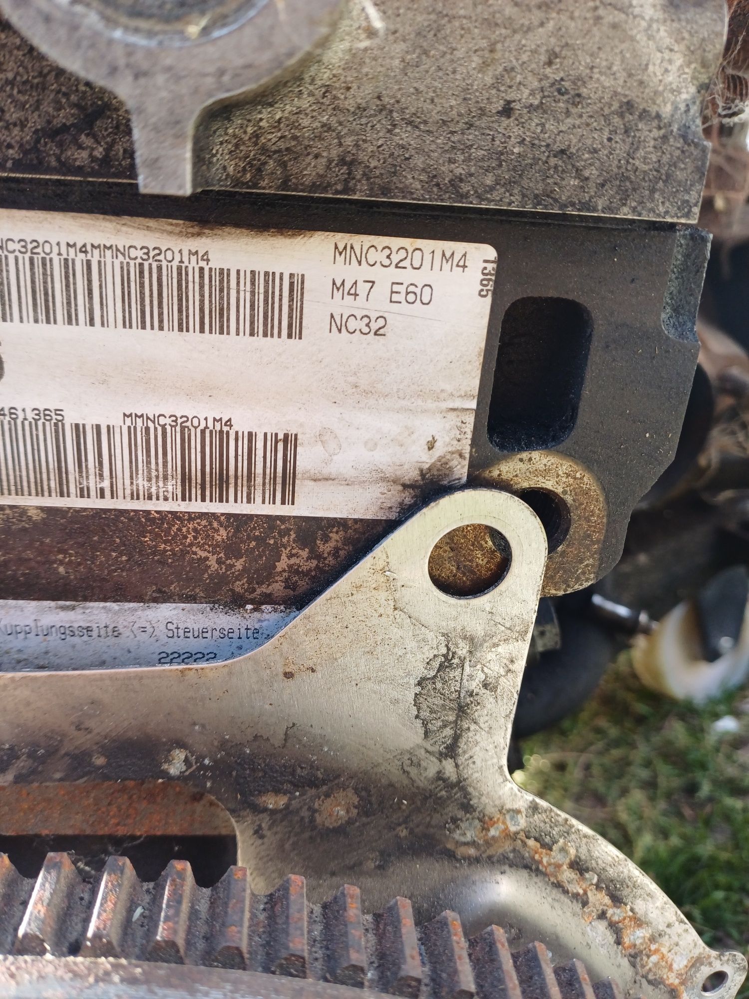 Бмв мотор  m47d20 e60 bmw e60 двигател