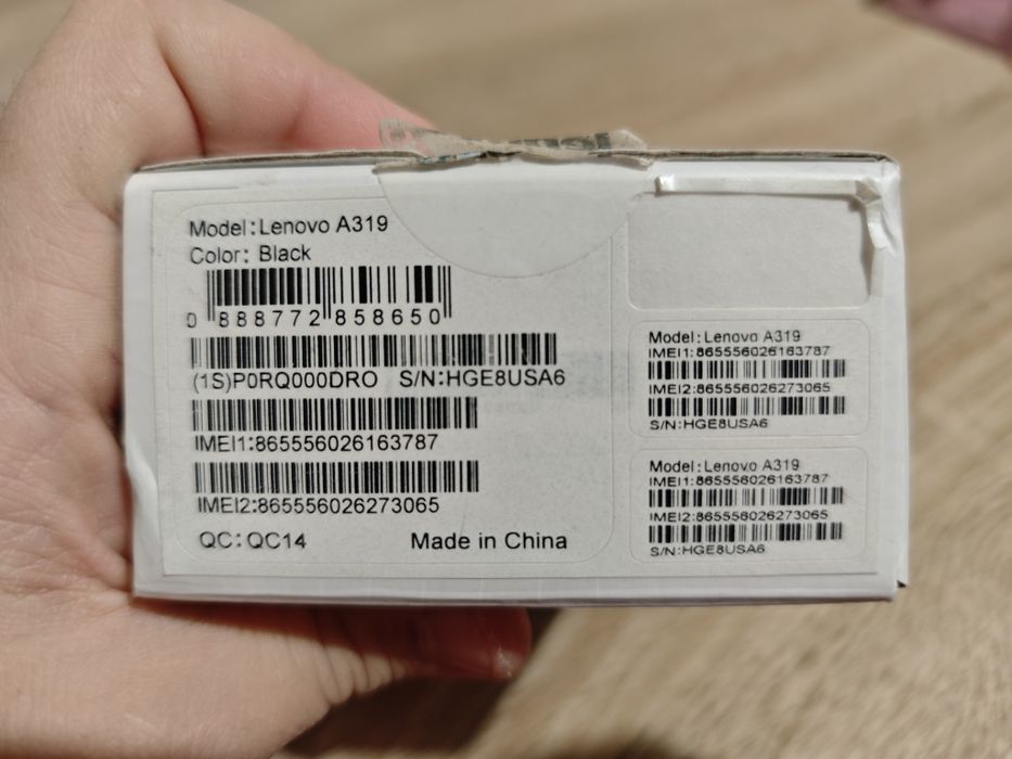 Lenovo A319 dual sim