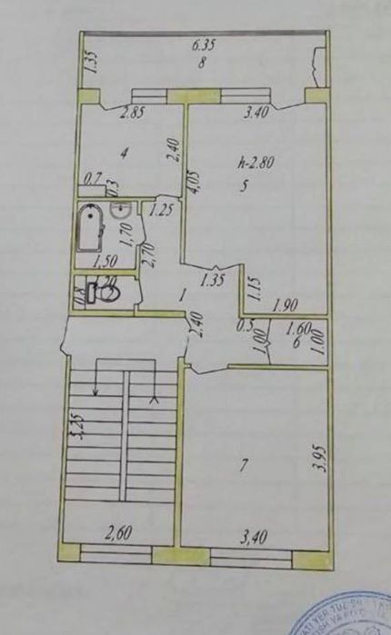 Продается 2-комнатная квартира