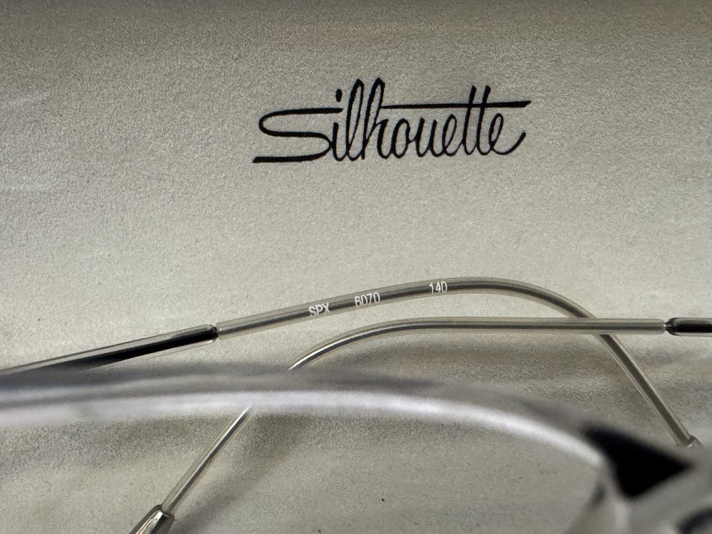 Rame ochelari de vedere Silhouette cu toc. Originali