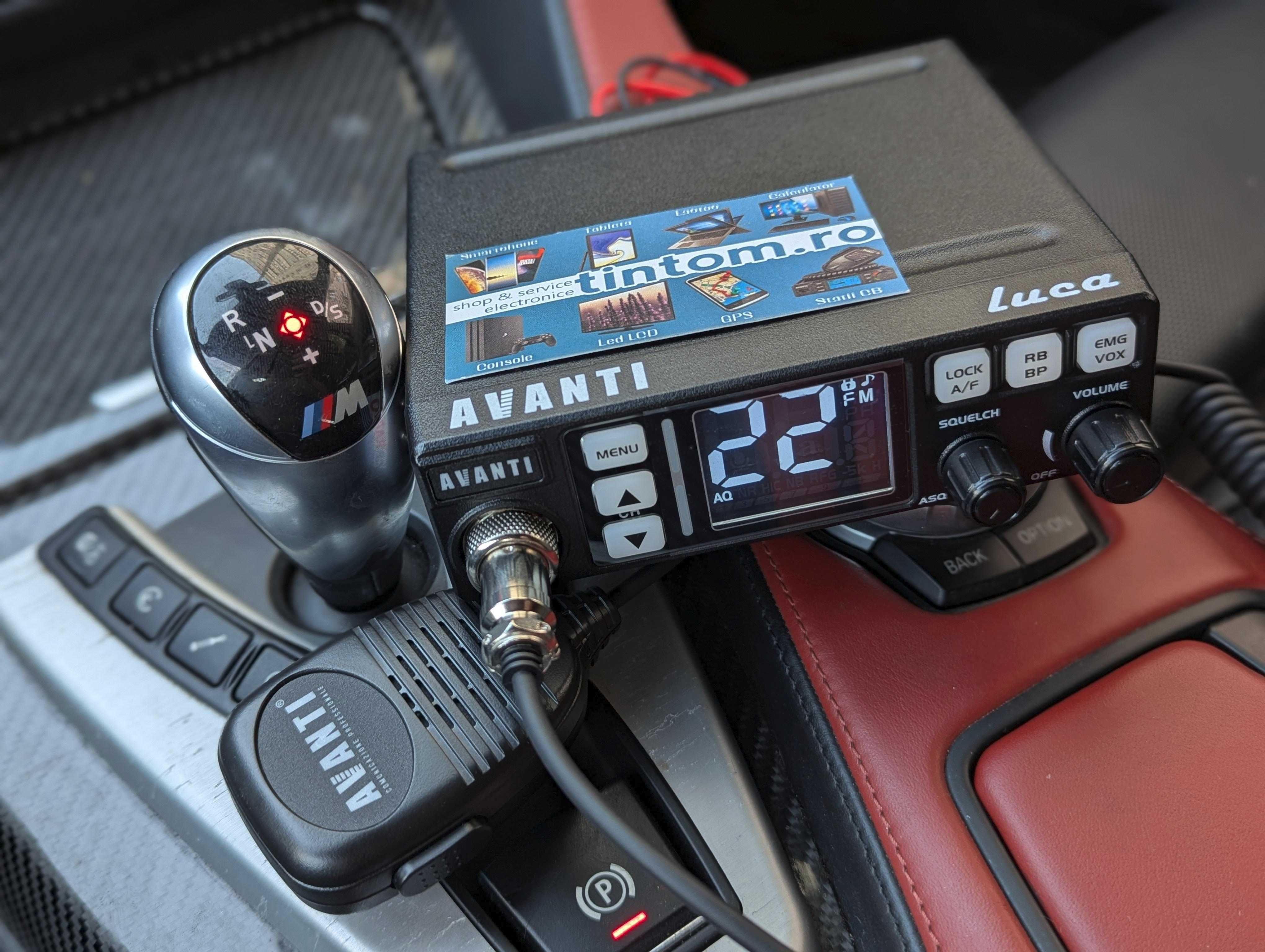 Statie Radio CB Avanti LUCA Autosquelch * Editie noua 2025 *