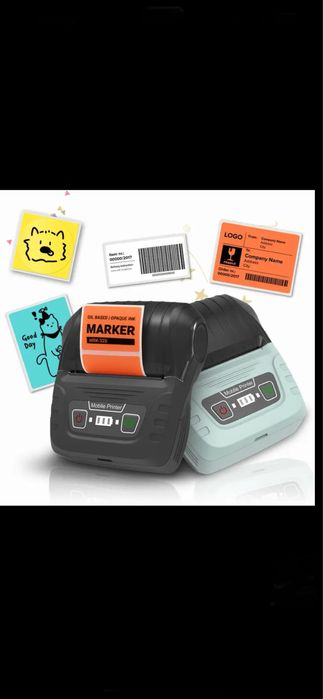 Imprimanta termica pt etichete cu lipici sau nu