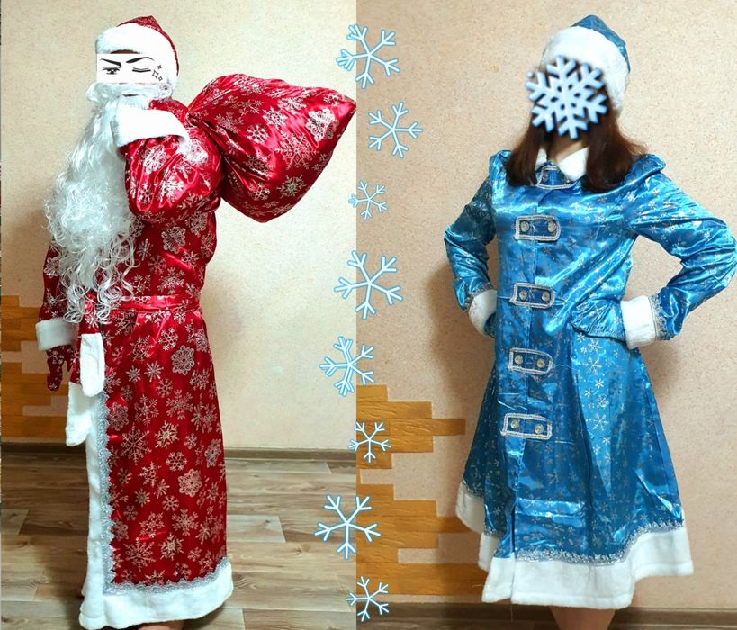 Прокат костюмов Деда Мороза и Снегурочки
