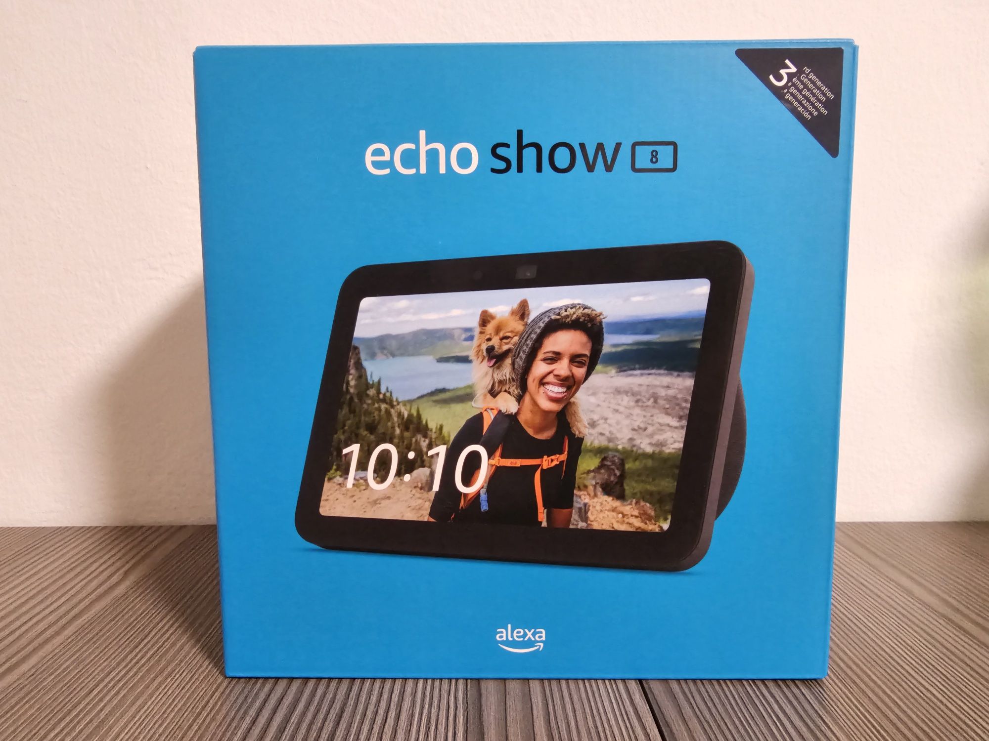Amazon Echo Show 8, 3rd gen, HD touchscreen 8.0" Alexa, nou, sigilat