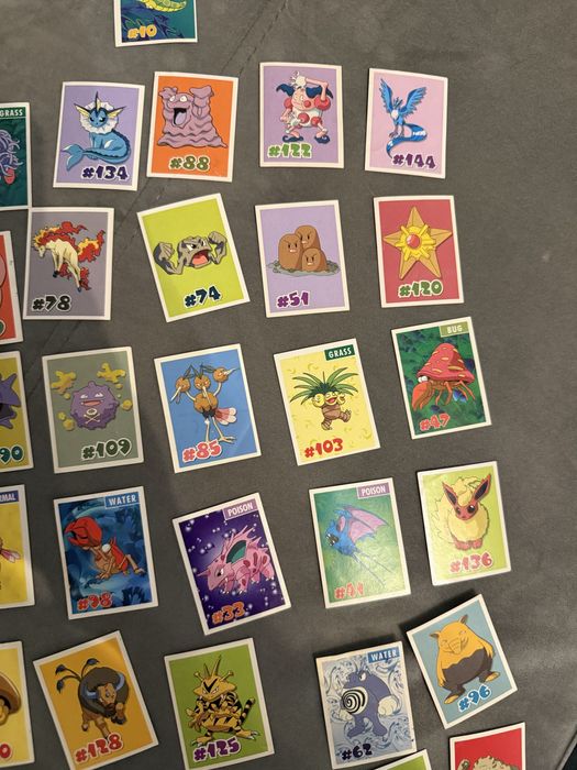 Cartonase, Stickere Pokemon Chipita, Chipiacao