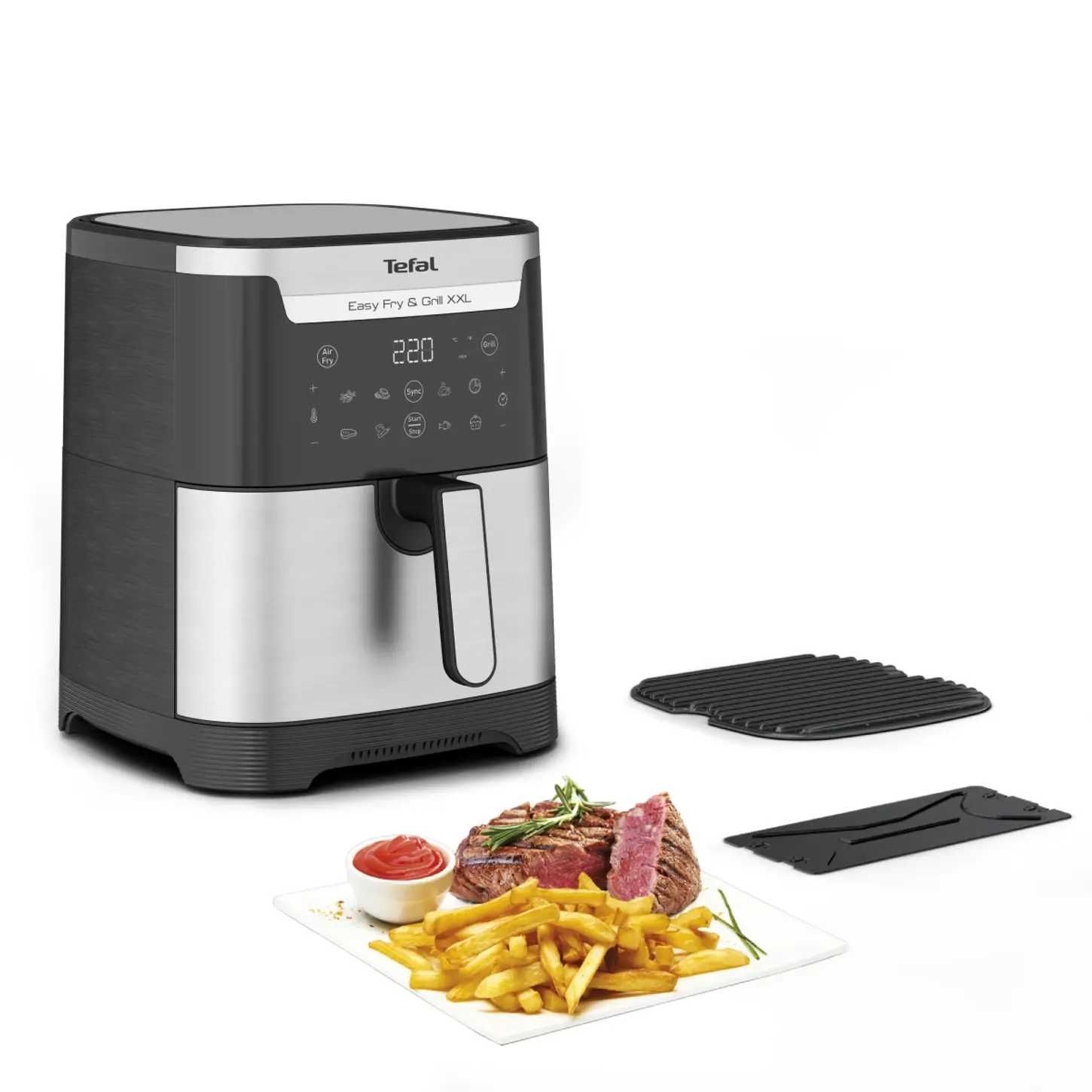 Фритюрник с горещ въздух Tefal EasyFry & Grill XXL