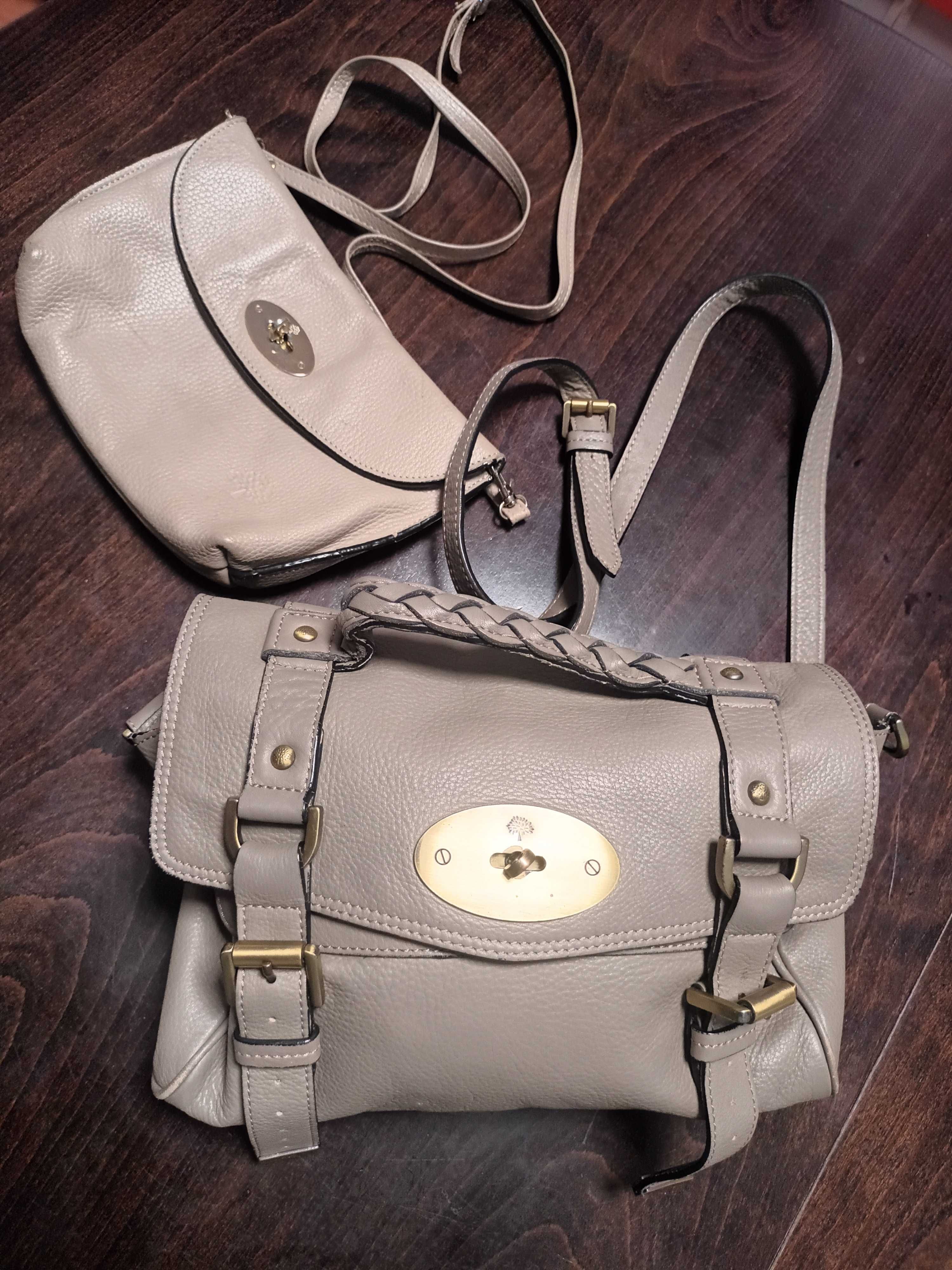 Mulberry чанти естествена кожа