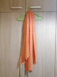 Розов-оранжев шал