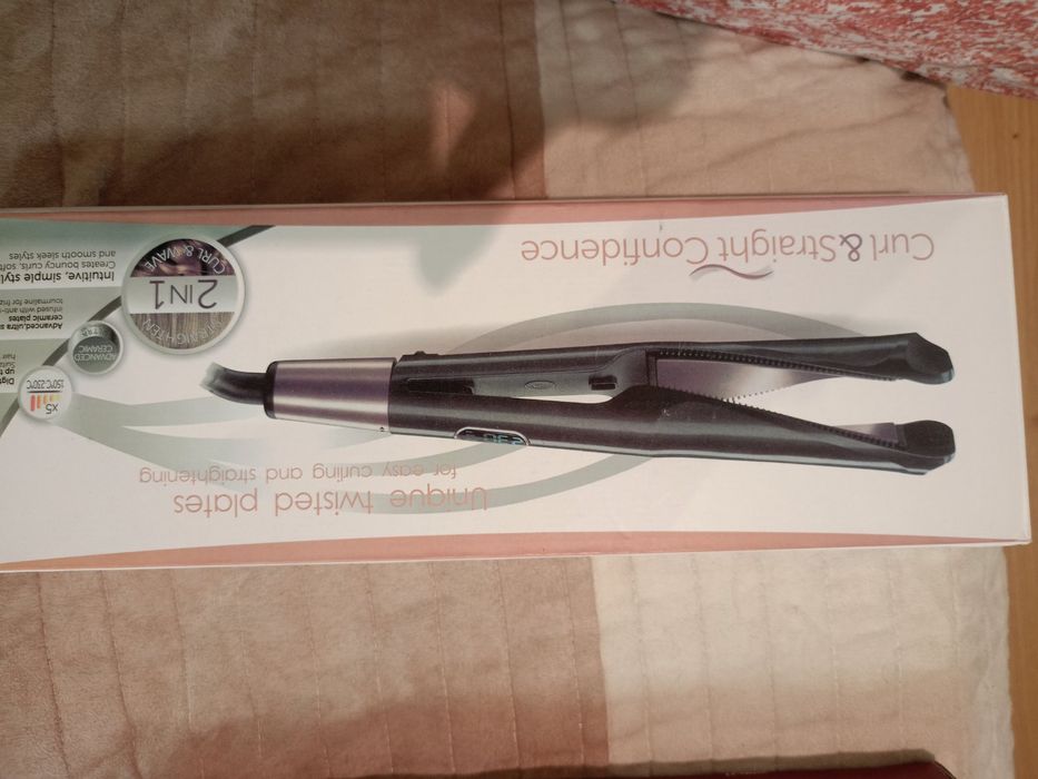 Преса за къдрене и изправяне на коса