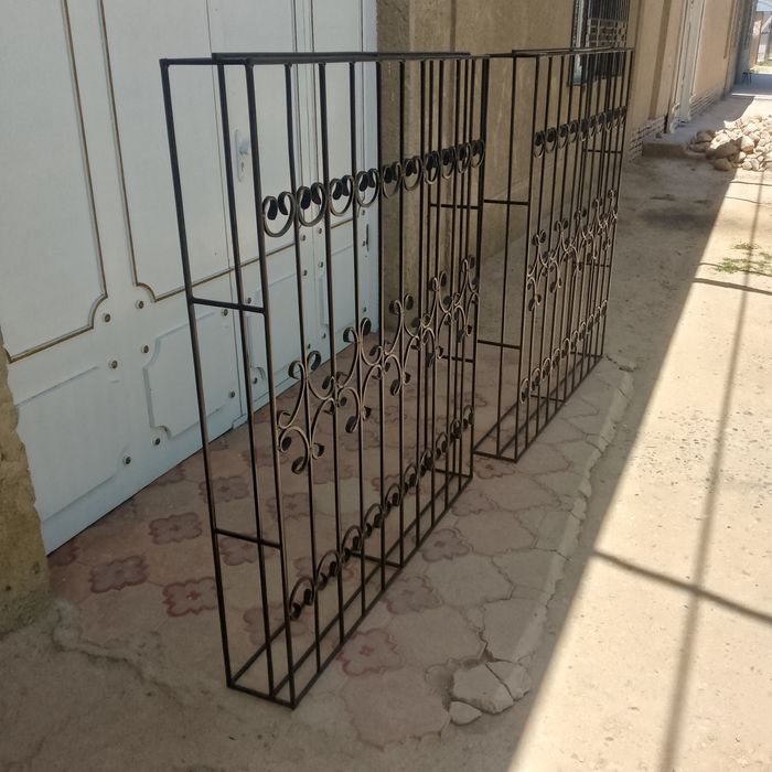 Derazaga panjara,balkonga. Решётки на окна и на балкон . Ясаб,орнатиш