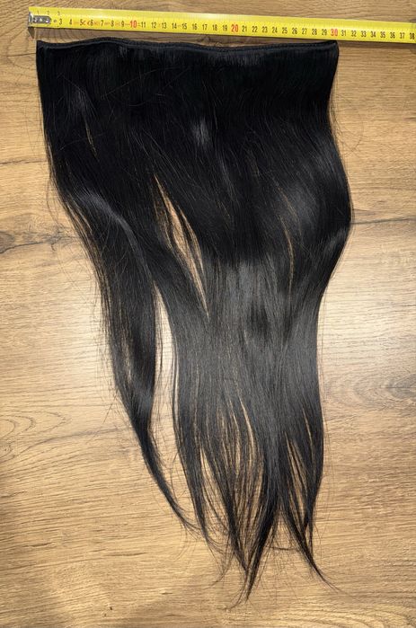 Естествена черна коса