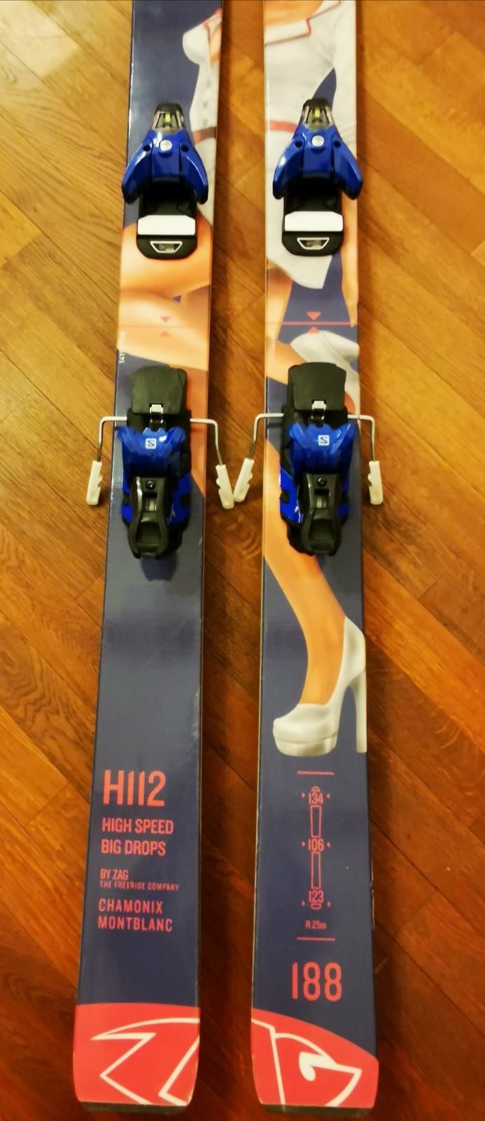 Ski/schi Zag H112 freeride