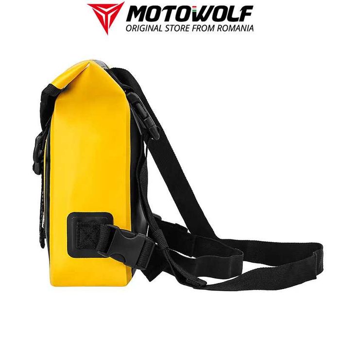 Geanta de picior impermeabila pentru motociclisti Motowolf