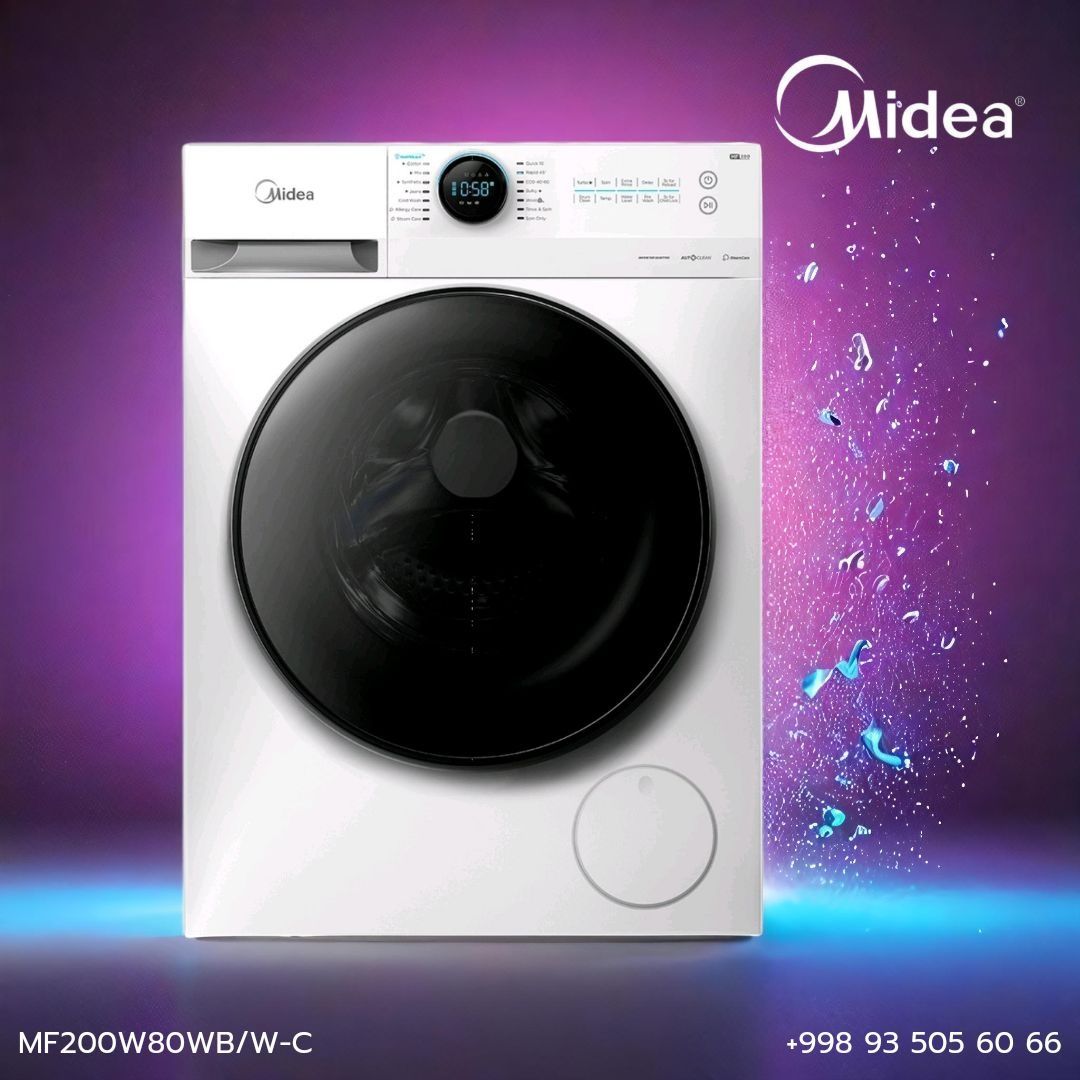 Стиральные машины Midea от 6 до 8 кг | Рассрочка