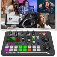 Consola DJ Mixer Audio Bluetooth 5.0 TikTok Podcast DJ Radio Live Efec