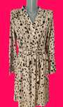 Rochie casual de vara animal print, H&M