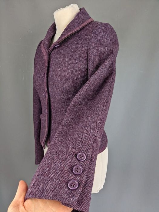 Sacou Joules Tweed 100% lână, culoare Heather