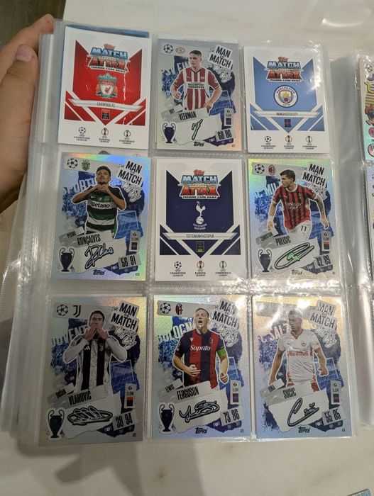 Футболни карти match attax