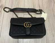 Черна дамска чанта GUCCI