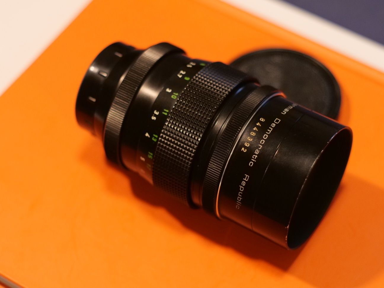 Боке чудовището Pentacon 135mm f/2.8 15th blade M42