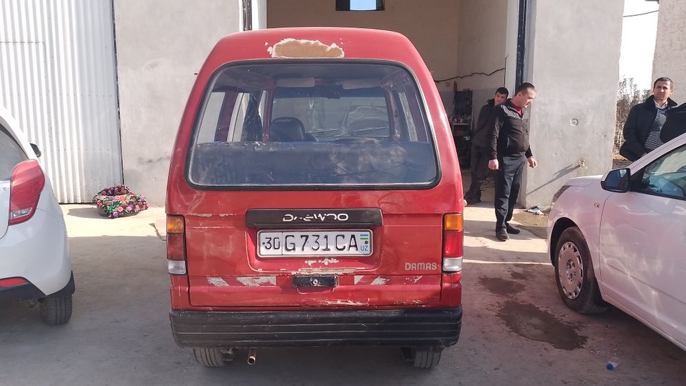 Daewoo Damas 1999 propan gaz . Urgutda