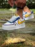 Nike Air Force 1  Mustang white/yellow