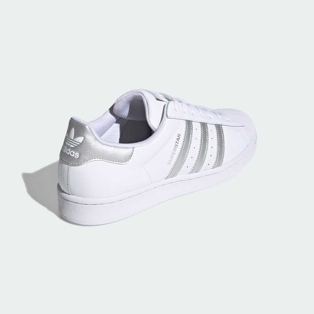 Оригинални маратонки *ADIDAS SUPERSTAR Silver  * EU 42 2/3 - 43 1/3