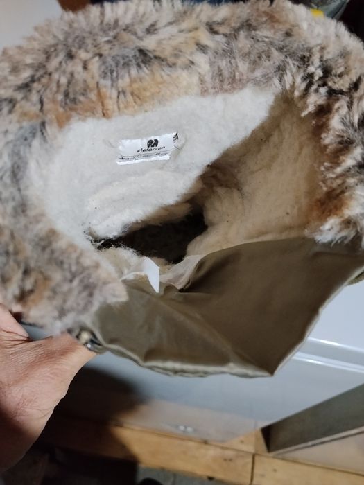 Cizme ghete fete iarna Elefanten 28 blana