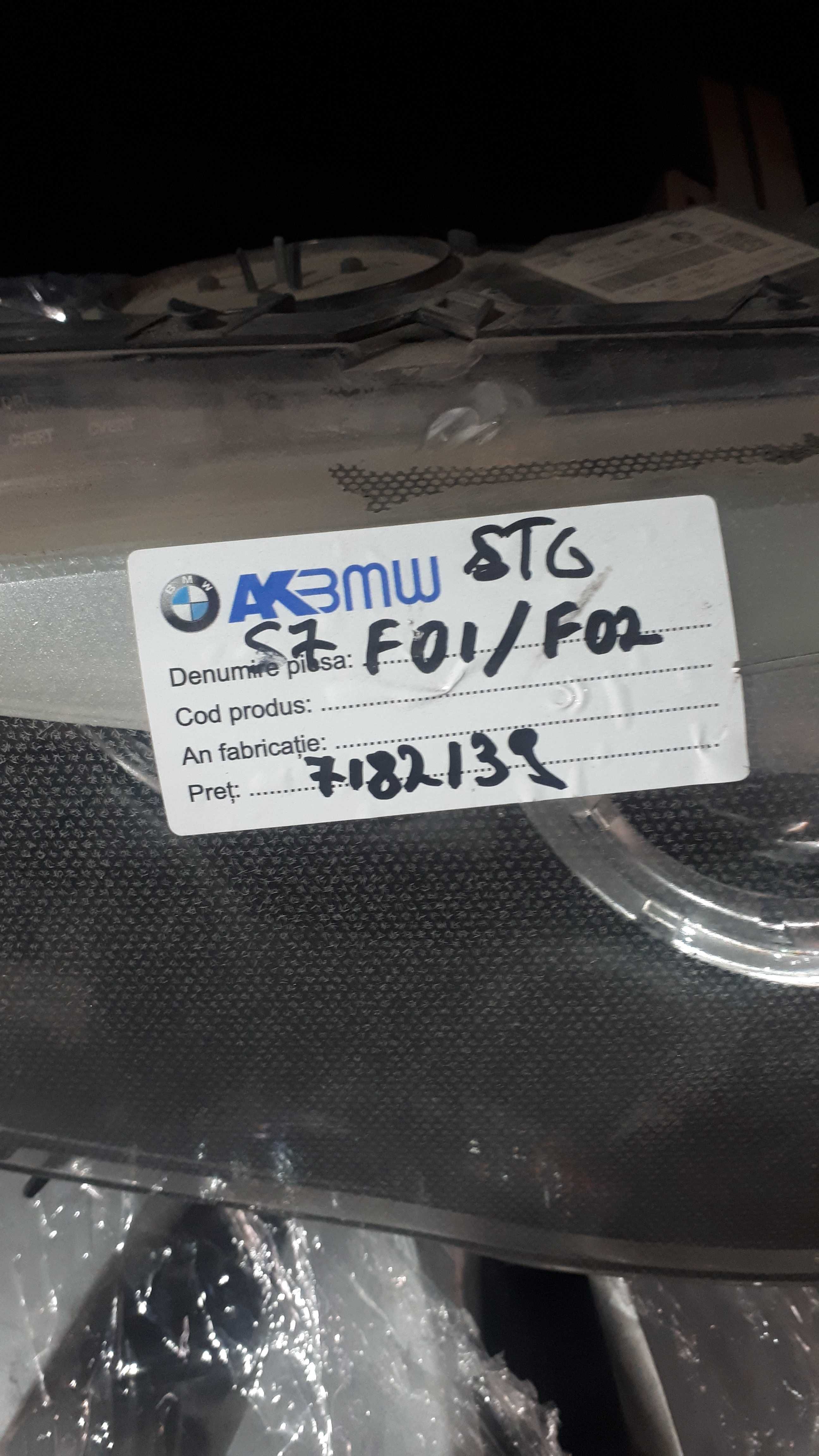 Far stanga cu lupa si xenon cu codul original 7182139 pentru Bmw 7 F01