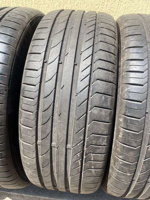 4 бр. летни гуми 225/45/18 Continental DOT 4517 5-6 mm